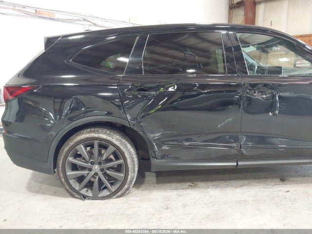 45353355 :رقم المزاد ، 5J8YE1H0XSL011007 vin ، 2025 Acura Mdx A-spec مزاد بيع