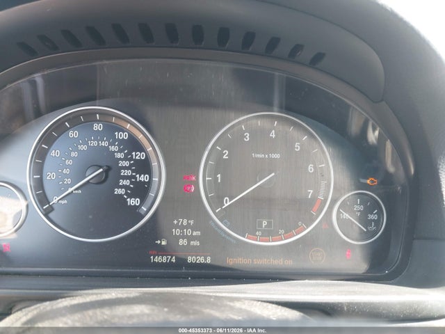 2013 Bmw 528i Xdrive მანქანა იყიდება აუქციონზე, vin: WBAXH5C52DD111933, აუქციონის ნომერი: 45353373