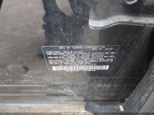 JF2SKAMC5LH525205 Subaru Forester Sport