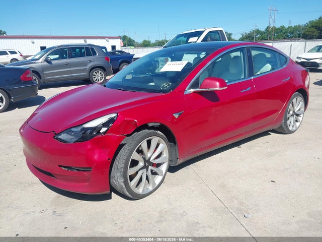 Tesla Model 3 Long Range/performance 2019 5YJ3E1EB6KF472688 Image 2