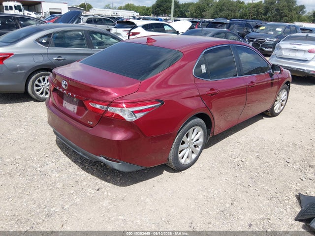 45353449 :رقم المزاد ، 4T1B11HK1KU714308 vin ، 2019 Toyota Camry Le مزاد بيع