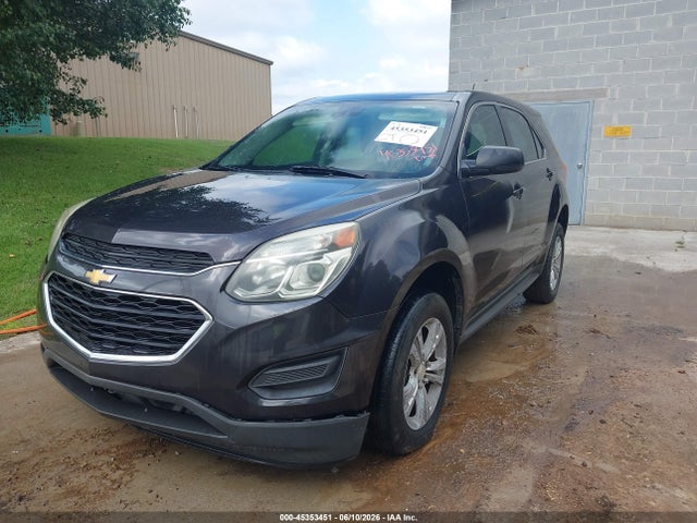 Aukcja sprzedaży 2016 Chevrolet Equinox Ls, vin: 2GNALBEK8G6209898, numer aukcji: 45353451