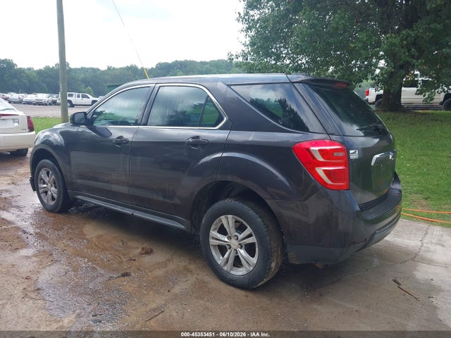 Aukcja sprzedaży 2016 Chevrolet Equinox Ls, vin: 2GNALBEK8G6209898, numer aukcji: 45353451