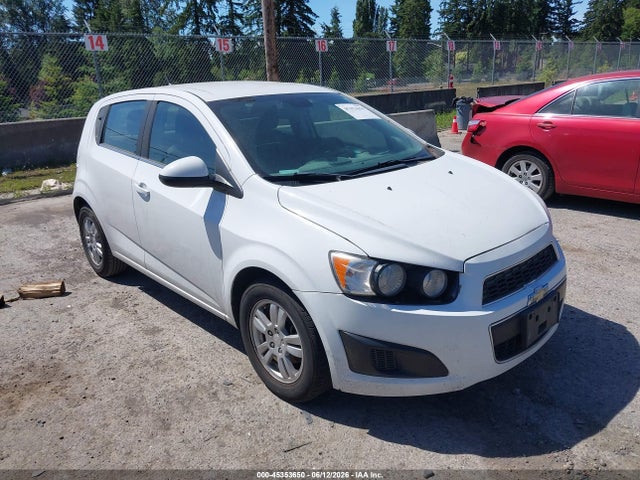 2013 Chevrolet Sonic Lt Auto მანქანა იყიდება აუქციონზე, vin: 1G1JC6SG5D4233100, აუქციონის ნომერი: 45353650