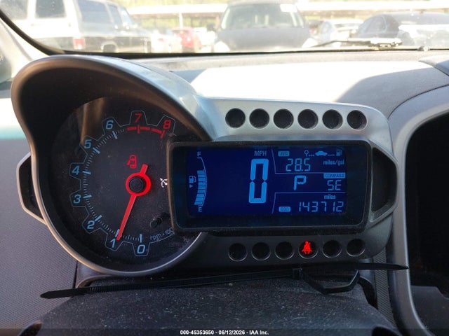 Продаж на аукціоні авто 2013 Chevrolet Sonic Lt Auto, vin: 1G1JC6SG5D4233100, номер лоту: 45353650