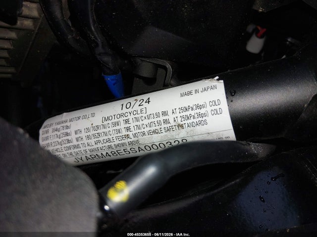 Yamaha Mtn690 2025 JYARM48E5SA000328 Image 10