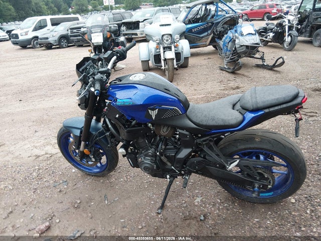 45353655 :رقم المزاد ، JYARM48E5SA000328 vin ، 2025 Yamaha Mtn690 مزاد بيع