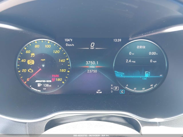 W1N0J6EB1PG167343 Mercedes-Benz Amg Glc 43 4matic Coupe