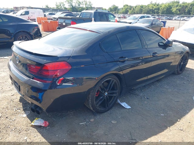 45353709 :رقم المزاد ، WBA6B2C59FD799198 vin ، 2015 Bmw 650i Gran Coupe مزاد بيع