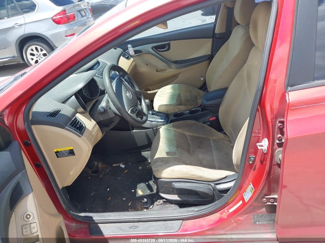 Продажа на аукционе авто 2013 Hyundai Elantra Gls, vin: KMHDH4AE3DU498636, номер лота: 45353729