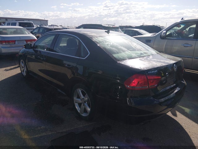 45353733 :رقم المزاد ، 1VWBH7A31DC004644 vin ، 2013 Volkswagen Passat 2.5l Se مزاد بيع