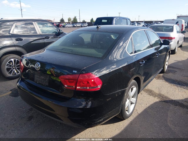 45353733 :رقم المزاد ، 1VWBH7A31DC004644 vin ، 2013 Volkswagen Passat 2.5l Se مزاد بيع