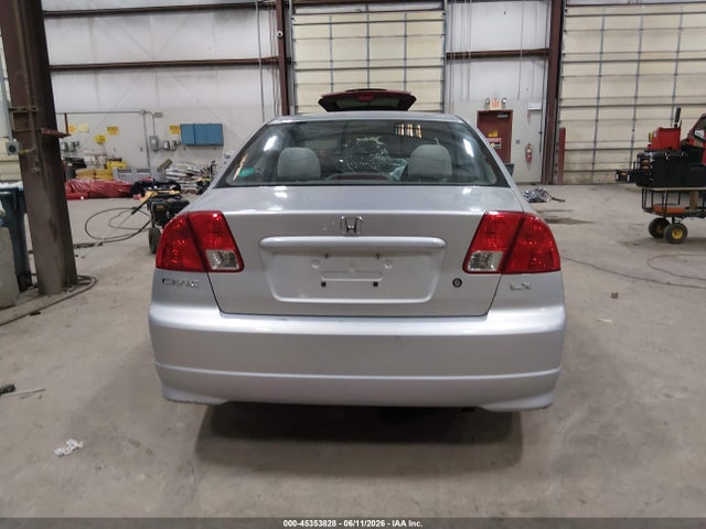 2005 Honda Civic Lx მანქანა იყიდება აუქციონზე, vin: 2HGES16525H534291, აუქციონის ნომერი: 45353828