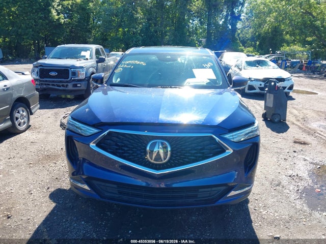 2022 Acura Mdx Technology Package მანქანა იყიდება აუქციონზე, vin: 5J8YE1H43NL029419, აუქციონის ნომერი: 45353856