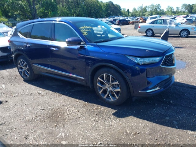 2022 Acura Mdx Technology Package მანქანა იყიდება აუქციონზე, vin: 5J8YE1H43NL029419, აუქციონის ნომერი: 45353856