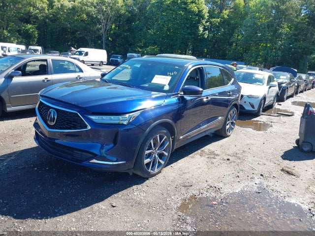 2022 Acura Mdx Technology Package მანქანა იყიდება აუქციონზე, vin: 5J8YE1H43NL029419, აუქციონის ნომერი: 45353856