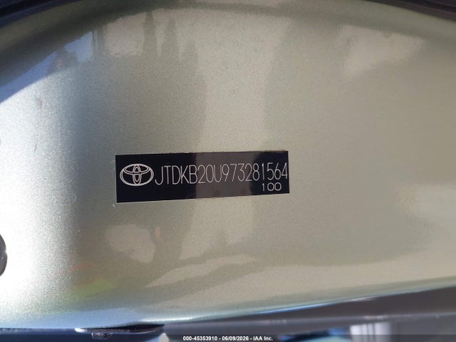 2007 Toyota Prius Touring მანქანა იყიდება აუქციონზე, vin: JTDKB20U973281564, აუქციონის ნომერი: 45353910