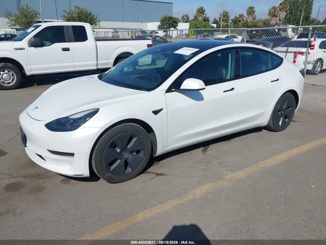 Tesla Model 3 Rear-wheel Drive 2022 5YJ3E1EA7NF168748 Image 2