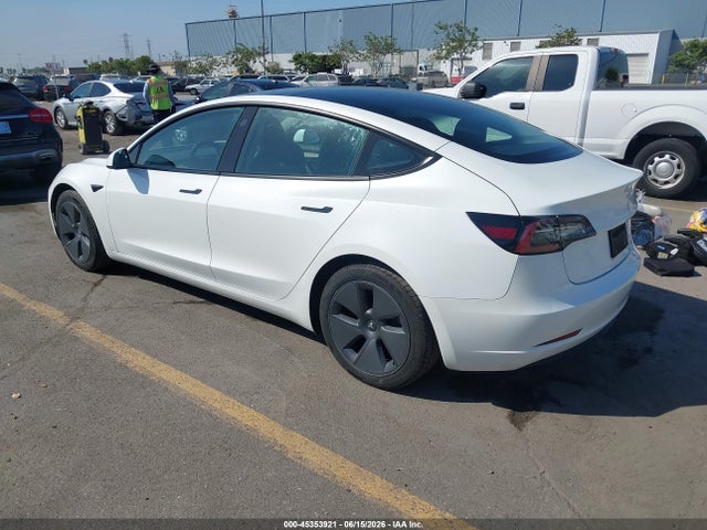Tesla Model 3 Rear-wheel Drive 2022 5YJ3E1EA7NF168748 Image 3