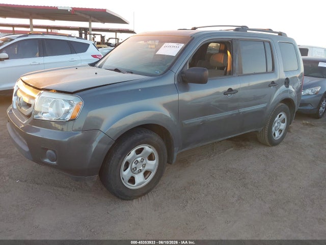 2011 Honda Pilot Lx მანქანა იყიდება აუქციონზე, vin: 5FNYF3H29BB030160, აუქციონის ნომერი: 45353933