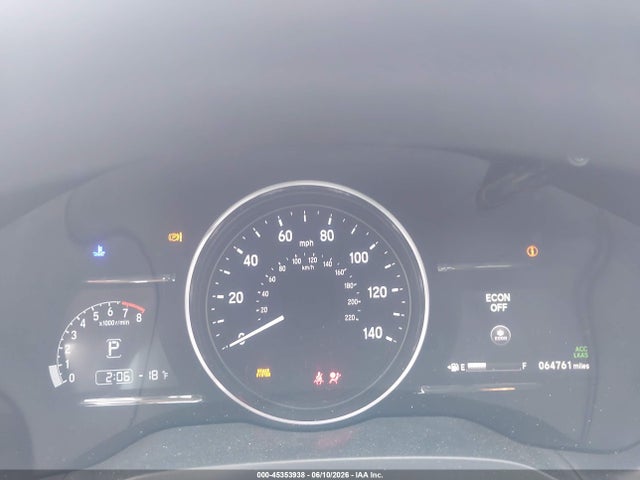 2019 Honda Hr-v Ex მანქანა იყიდება აუქციონზე, vin: 3CZRU6H53KM736715, აუქციონის ნომერი: 45353938