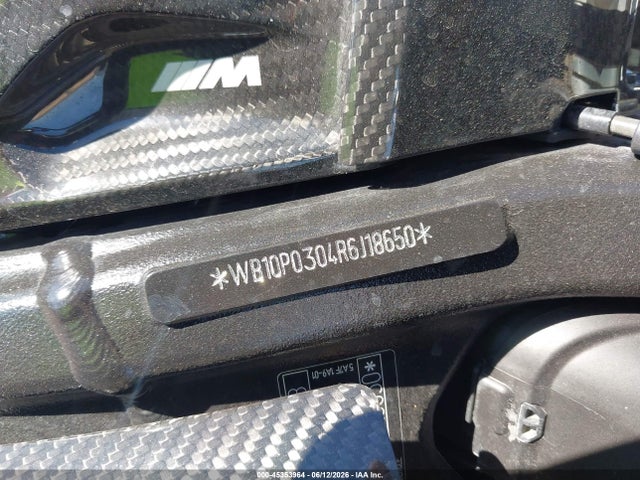 45353964 :رقم المزاد ، WB10P0304R6J18650 vin ، 2024 Bmw M 1000 Rr مزاد بيع