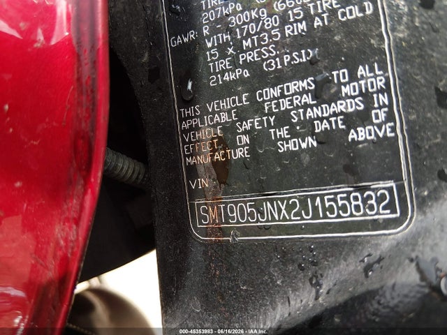 Продажа на аукционе авто 2002 Triumph Motorcycle Bonneville America, vin: SMT905JNX2J155832, номер лота: 45353983