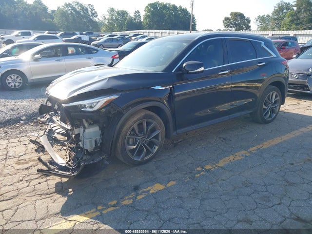 2021 Infiniti Qx50 Autograph მანქანა იყიდება აუქციონზე, vin: 3PCAJ5DA1MF126313, აუქციონის ნომერი: 45353994
