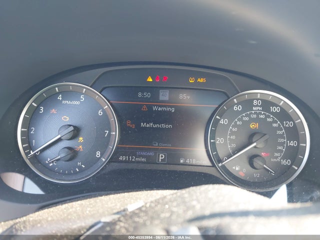 2021 Infiniti Qx50 Autograph მანქანა იყიდება აუქციონზე, vin: 3PCAJ5DA1MF126313, აუქციონის ნომერი: 45353994