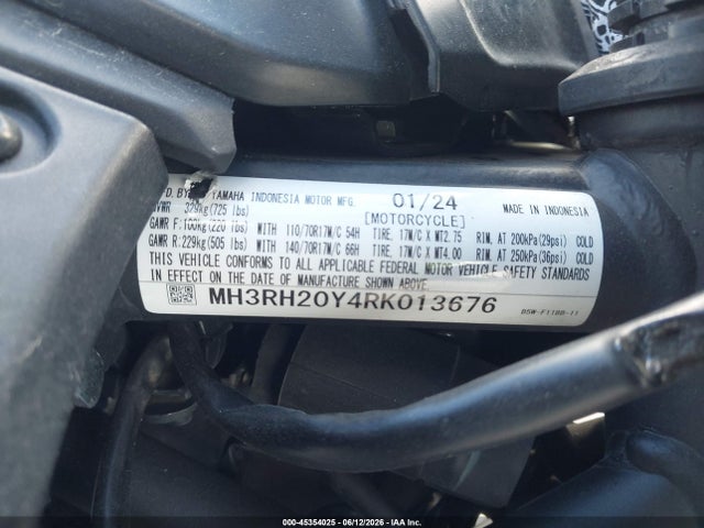 Yamaha Mt-03 2024 MH3RH20Y4RK013676 Image 10