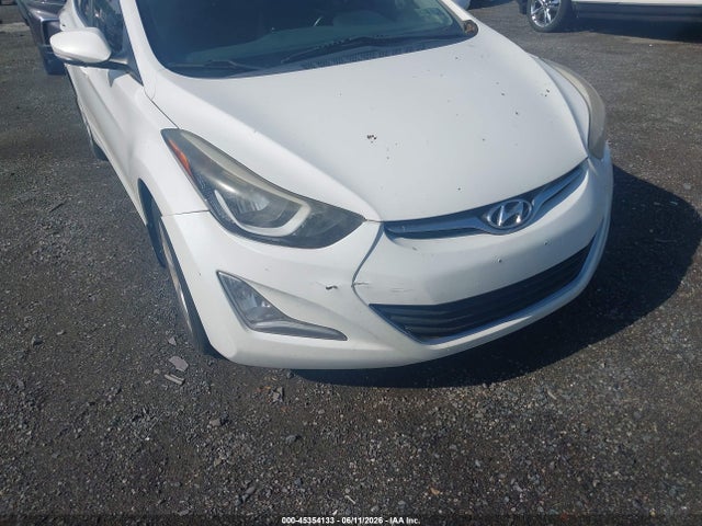 2016 Hyundai Elantra Value Edition მანქანა იყიდება აუქციონზე, vin: 5NPDH4AE8GH689701, აუქციონის ნომერი: 45354133
