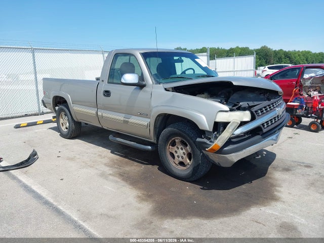 45354205 :رقم المزاد ، 1GCEK14T22Z141497 vin ، 2002 Chevrolet Silverado 1500 Ls مزاد بيع