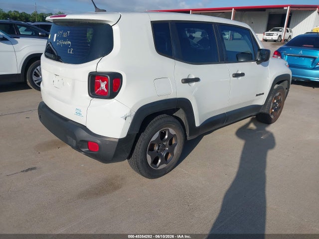 45354282 :رقم المزاد ، ZACCJAAW5GPC63236 vin ، 2016 Jeep Renegade Sport مزاد بيع