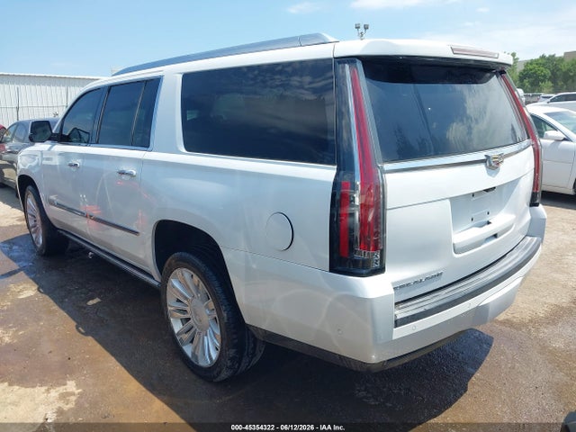 Продажа на аукционе авто 2017 Cadillac Escalade Esv Platinum, vin: 1GYS3KKJ0HR249921, номер лота: 45354322