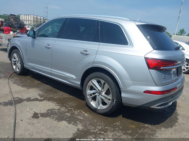 2022 Audi Q7 Premium Plus 55 Tfsi Quattro Tiptronic მანქანა იყიდება აუქციონზე, vin: WA1LXBF74ND011456, აუქციონის ნომერი: 45354335