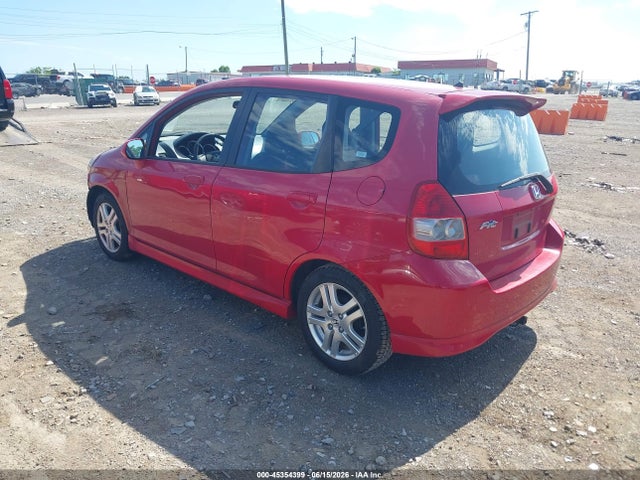 Продажа на аукционе авто 2008 Honda Fit Sport, vin: JHMGD37618S070216, номер лота: 45354399