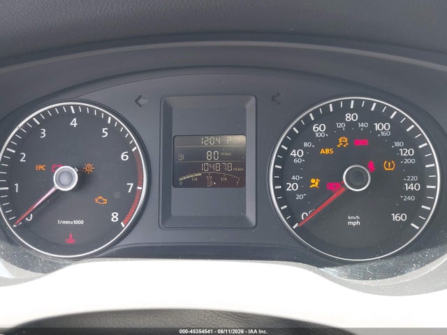 Aukcja sprzedaży 2013 Volkswagen Jetta 2.5l Se, vin: 3VWDX7AJ0DM310596, numer aukcji: 45354541