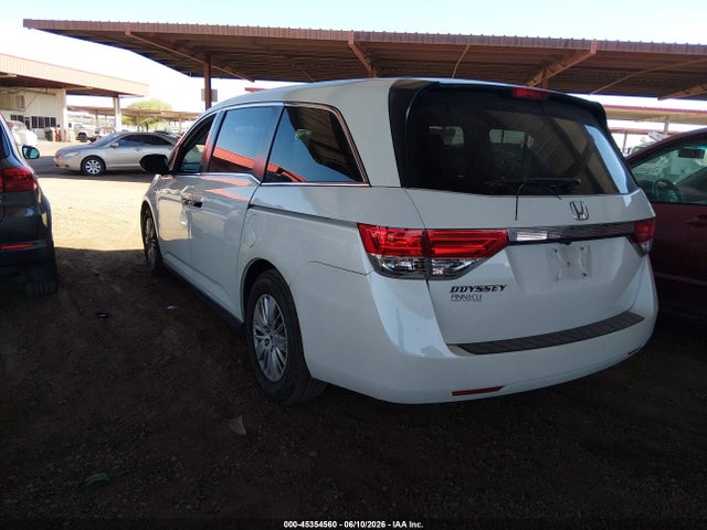 Aukcja sprzedaży 2015 Honda Odyssey Lx, vin: 5FNRL5H23FB042352, numer aukcji: 45354560