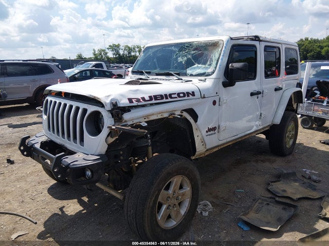 45354563 :رقم المزاد ، 1C4HJXFG4LW217629 vin ، 2020 Jeep Wrangler Unlimited Rubicon 4x4 مزاد بيع