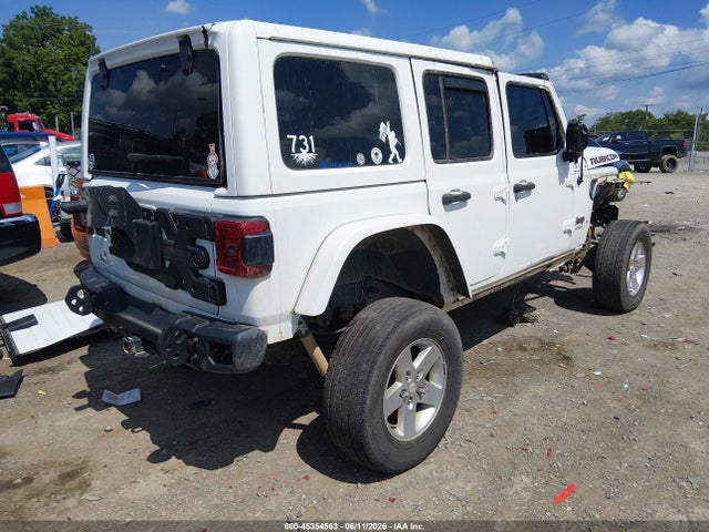 45354563 :رقم المزاد ، 1C4HJXFG4LW217629 vin ، 2020 Jeep Wrangler Unlimited Rubicon 4x4 مزاد بيع