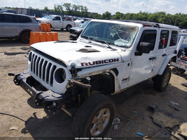45354563 :رقم المزاد ، 1C4HJXFG4LW217629 vin ، 2020 Jeep Wrangler Unlimited Rubicon 4x4 مزاد بيع