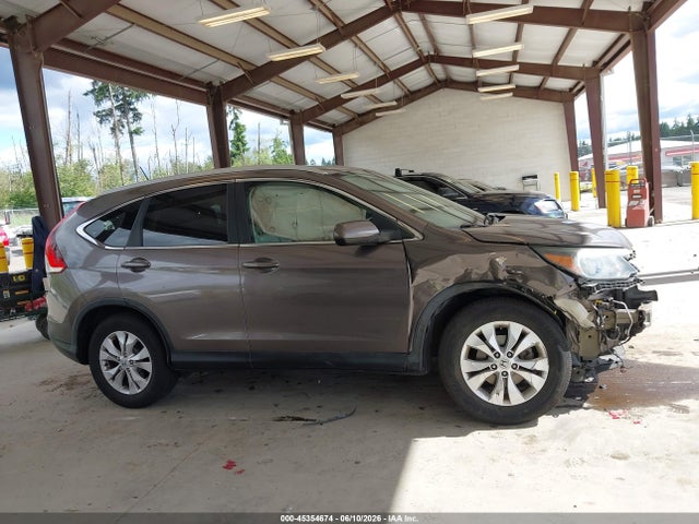 2012 Honda Cr-v Ex-l მანქანა იყიდება აუქციონზე, vin: 5J6RM4H78CL050811, აუქციონის ნომერი: 45354674