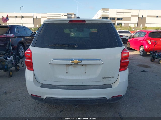 Aukcja sprzedaży 2016 Chevrolet Equinox Ls, vin: 2GNALBEKXG1189148, numer aukcji: 45354686