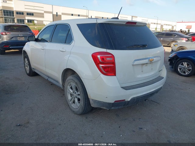 Aukcja sprzedaży 2016 Chevrolet Equinox Ls, vin: 2GNALBEKXG1189148, numer aukcji: 45354686