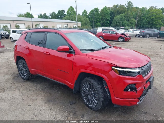 2022 Jeep Compass (red) Edition 4x4 მანქანა იყიდება აუქციონზე, vin: 3C4NJDCB6NT204092, აუქციონის ნომერი: 45354702