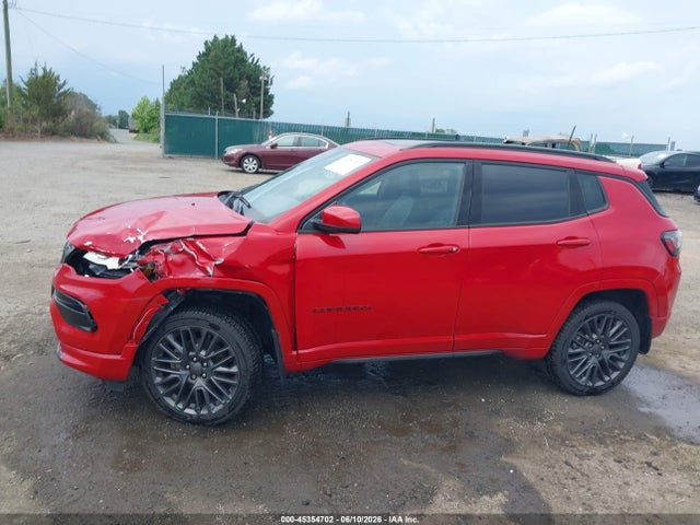 2022 Jeep Compass (red) Edition 4x4 მანქანა იყიდება აუქციონზე, vin: 3C4NJDCB6NT204092, აუქციონის ნომერი: 45354702