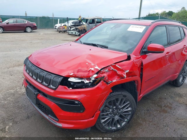 2022 Jeep Compass (red) Edition 4x4 მანქანა იყიდება აუქციონზე, vin: 3C4NJDCB6NT204092, აუქციონის ნომერი: 45354702