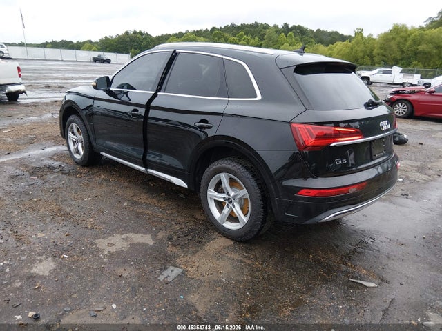 2021 Audi Q5 Premium 45 Tfsi Quattro S Tronic მანქანა იყიდება აუქციონზე, vin: WA1AAAFY9M2002533, აუქციონის ნომერი: 45354743