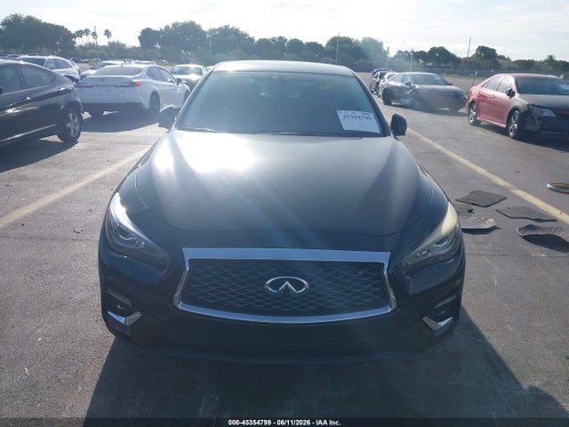 Продажа на аукционе авто 2018 Infiniti Q50 2.0t Luxe, vin: JN1CV7AP3JM241177, номер лота: 45354799