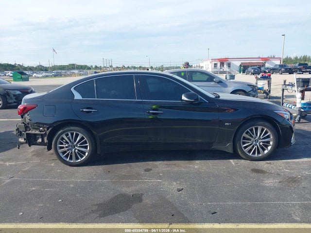 Продажа на аукционе авто 2018 Infiniti Q50 2.0t Luxe, vin: JN1CV7AP3JM241177, номер лота: 45354799